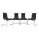 Tecta B20 cantilever chairs, 1980s set of 4