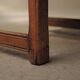 Peasant armchair in solid oak, France, 19th century