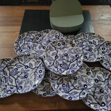 Gien "Émilie" dessert plates