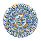 Plat espagnol en faïence Mave Talavera