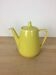 Théière céramique jaune, années 50