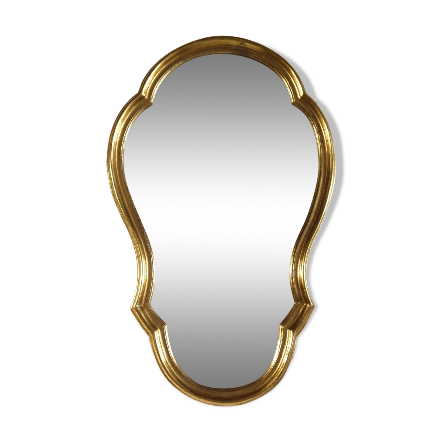 Mirror frame old gold 58 x 36 cm