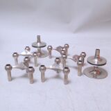 Five Nagel candle holders 70s