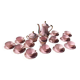 Magnificent service in art deco pastel pink porcelain.