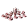 Magnificent service in art deco pastel pink porcelain.