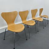 Chairs 3107 by Arne Jacobsen for Fritz Hansen, 1990s