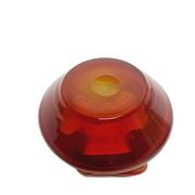 Container by Czesław Zuber for Sudety Glassworks, Poland, 1960s