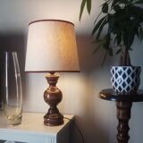 Lamppost , vintage standing lamp in solid ane 50/60s