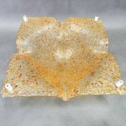 Pair of Murano Glass Wall Lights by Toni Zuccheri for Mazzega, 1970s