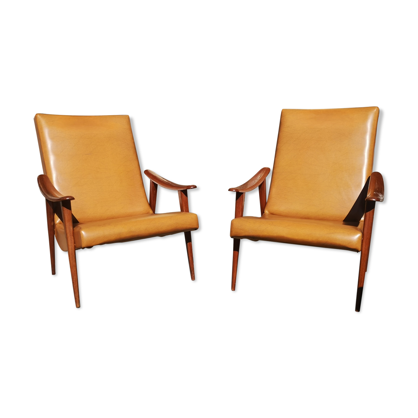 Pair of scandinavian armchairs