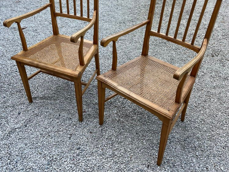 Cane lounge from the 1900s.