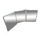 Barber triptych mirror