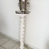 Bleached column with mirror top