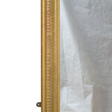 Miroir Louis Philippe en bois doré du XIXe siècle - 130x76cm