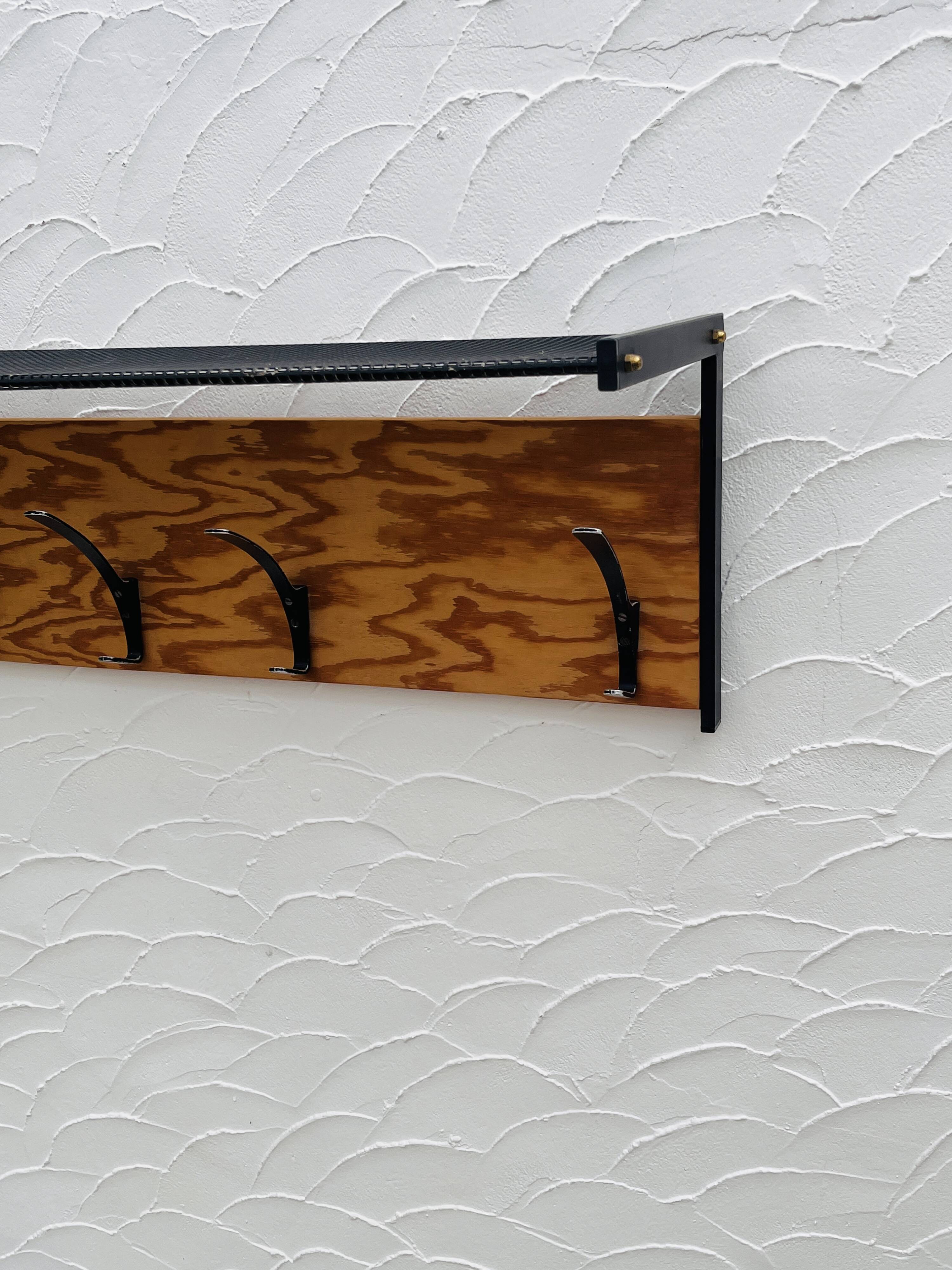 Vintage coat and hat rack