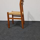 Chaise à manger danoise en teck vintage