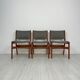 1960s vintage Danish teak dining chair by Erik Buch for Anderstrup Møbelfabrik