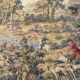 Vintage Aubusson jacquard tapestry "Hunting Scene"