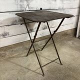 Table de jardin pliante en metal
