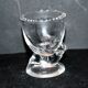 Vintage Portieux Molded Glass Chicken Egg Cup Easter Hen