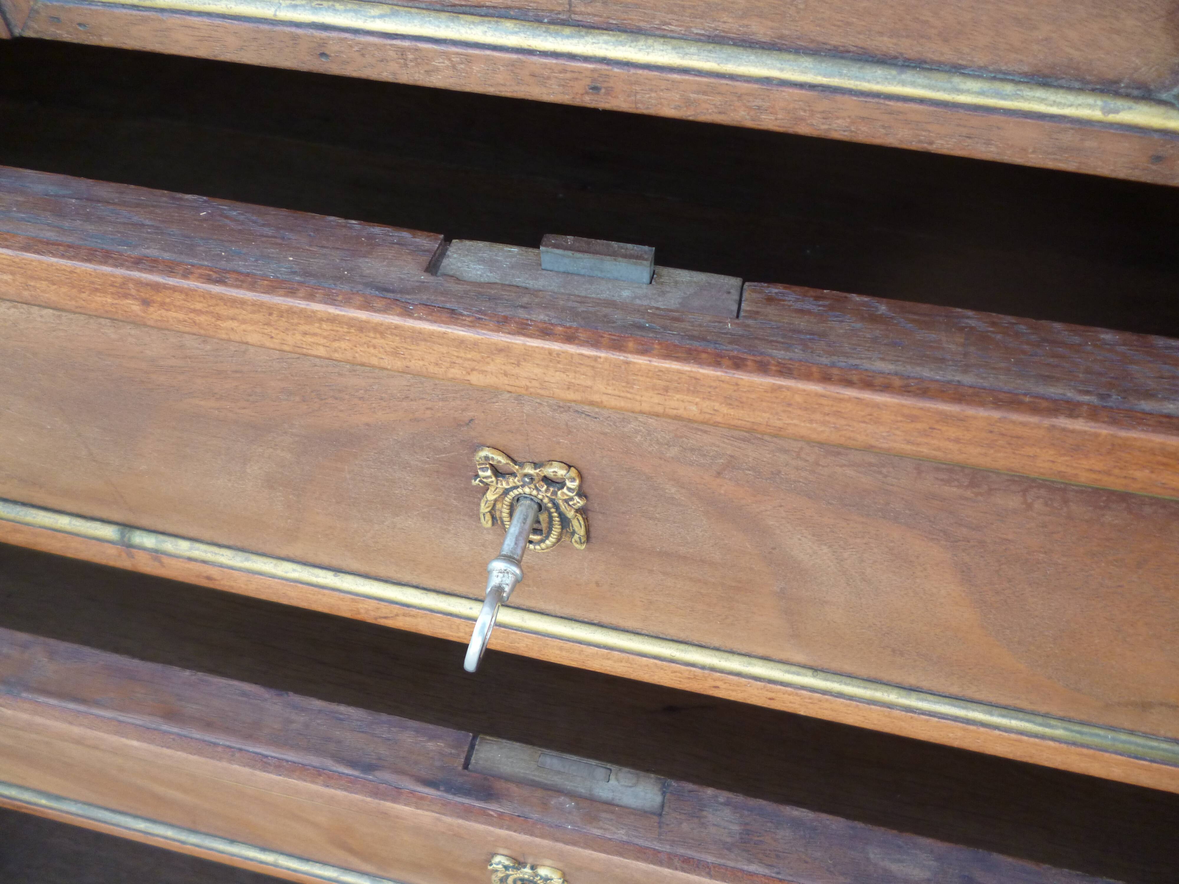 Louis XVI style mahogany dresser