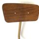 Industrial chair with metal and wood screws
