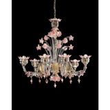 Early 21st century venetian Murano glass chandelier
