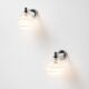Vintage Art Deco wall lights