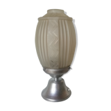 Lampe en verre soufflé Art Déco