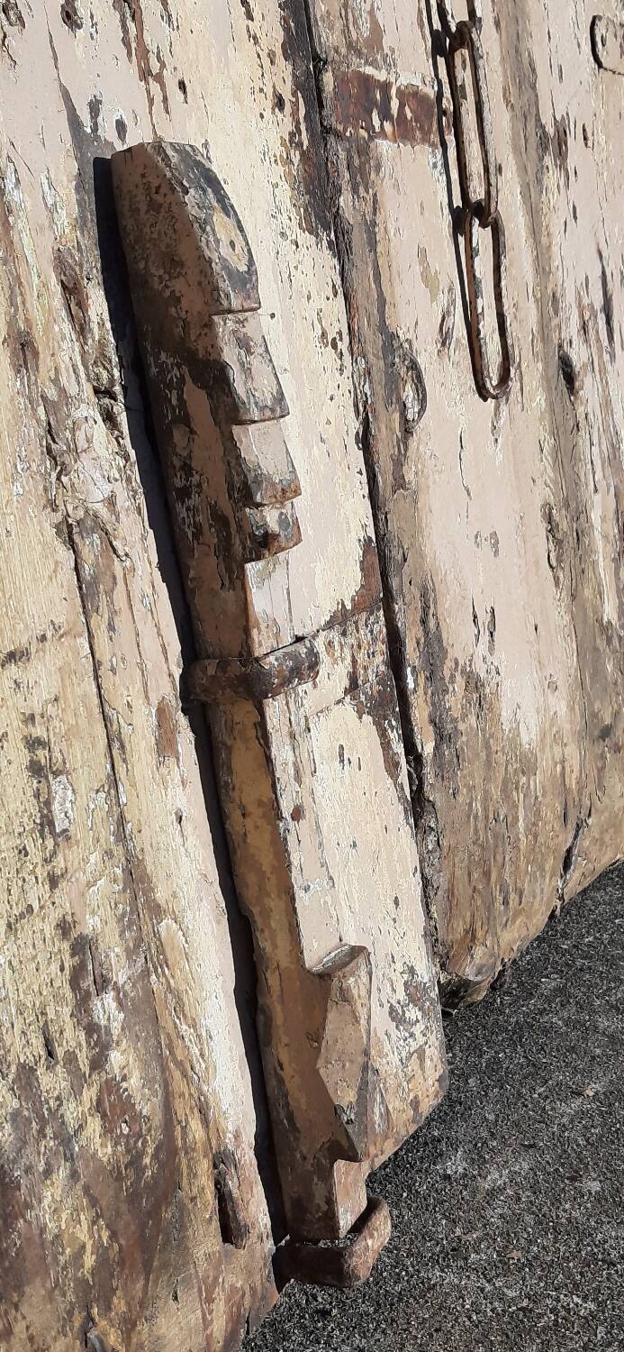 "Ethnic" double door, antique (19th/early 20th century)