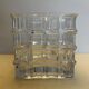 Glass cubic jar