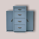 Asymmetrical Art Deco chest of drawers 1939