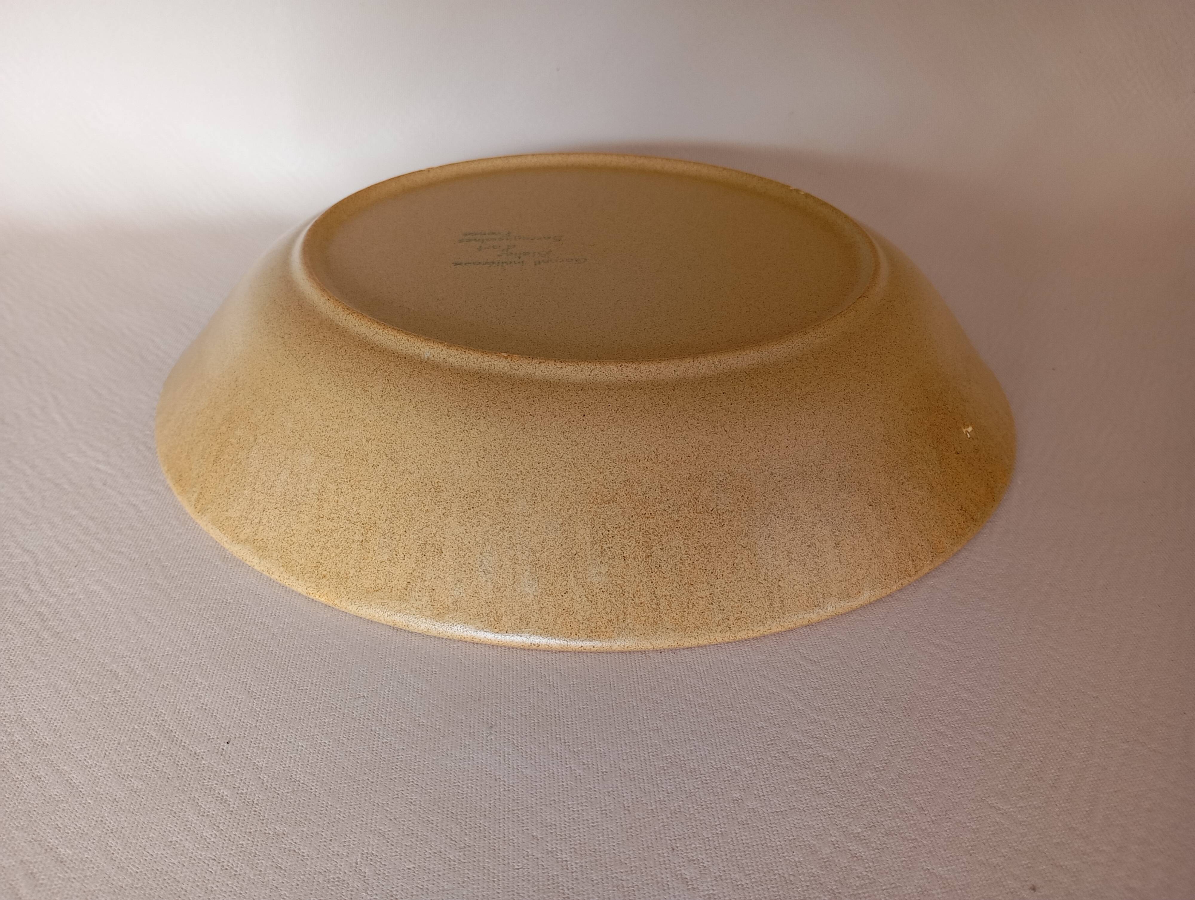 Sarreguemines "Chaumière" deep dish