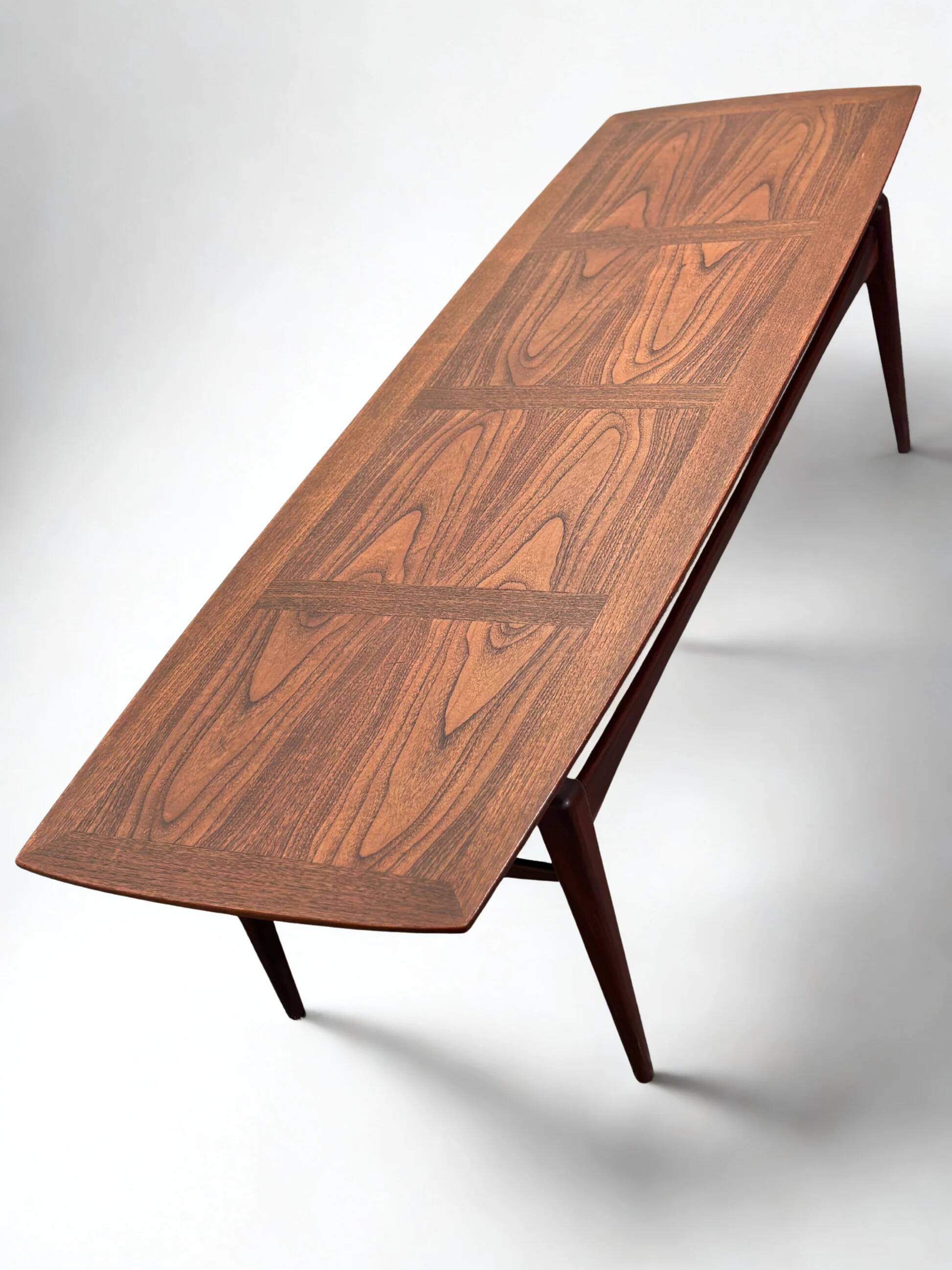 Rosewood coffee table by Erik Johansson