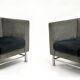 Armchair by Ettore Sottsass "Eastside" for Knoll International 1982