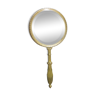 Hand mirror gilded bronze XIX th