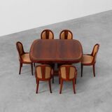 Art Deco Extendable Dining Table by De Coene, Belgium 1935