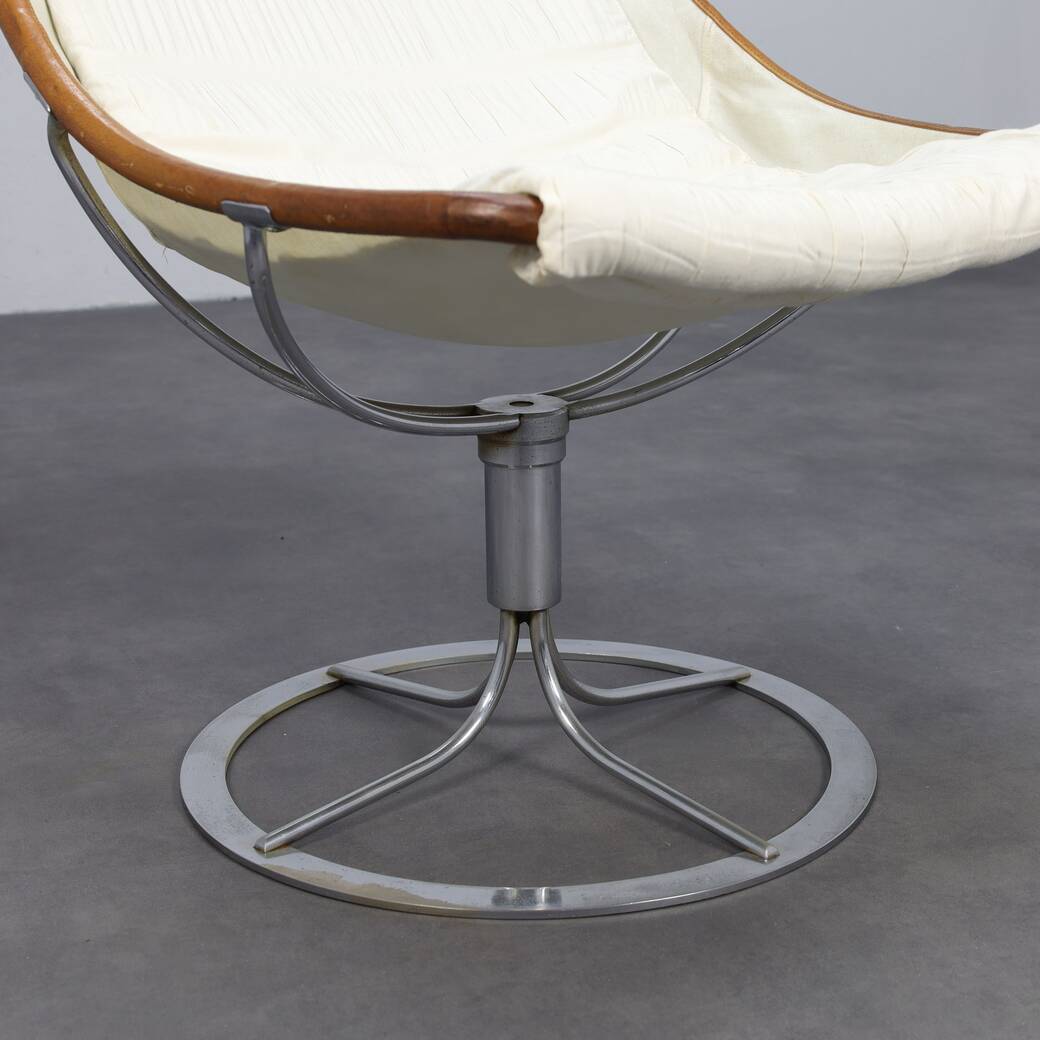 Fauteuil pivotant « Jetson » de Bruno Mathsson pour DUX, années 1970