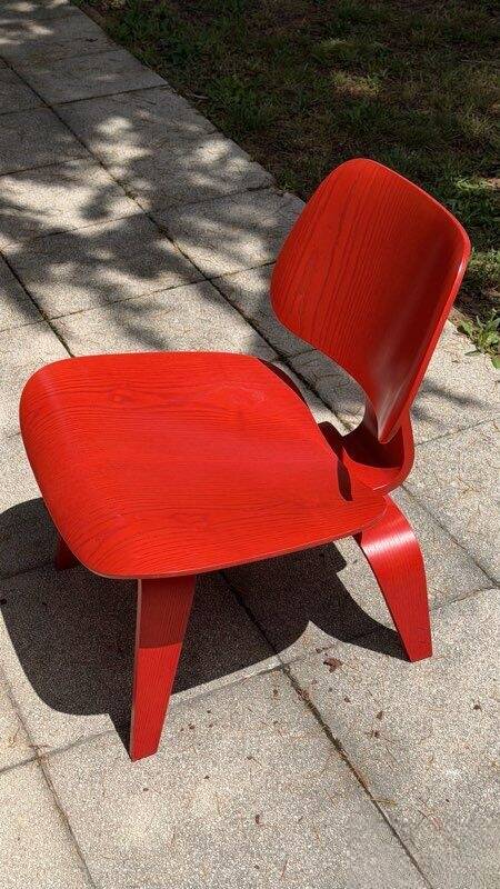 LCW Eames original Plywood Group Vitra lounge chair chaise basse bois