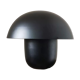 Lampe champignon métal noir