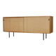 Florence Knoll Model 116 Seagrass Sideboard, 1950s