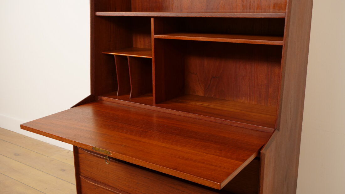 Vintage Danish bookcase | Secretary | Teak | 1960s