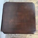 Table basse bout de canapé en noyer style louis Philippe