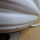 Vintage shell-shaped table lamp
