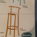 Pair of Baumann Dialog stools, 1997