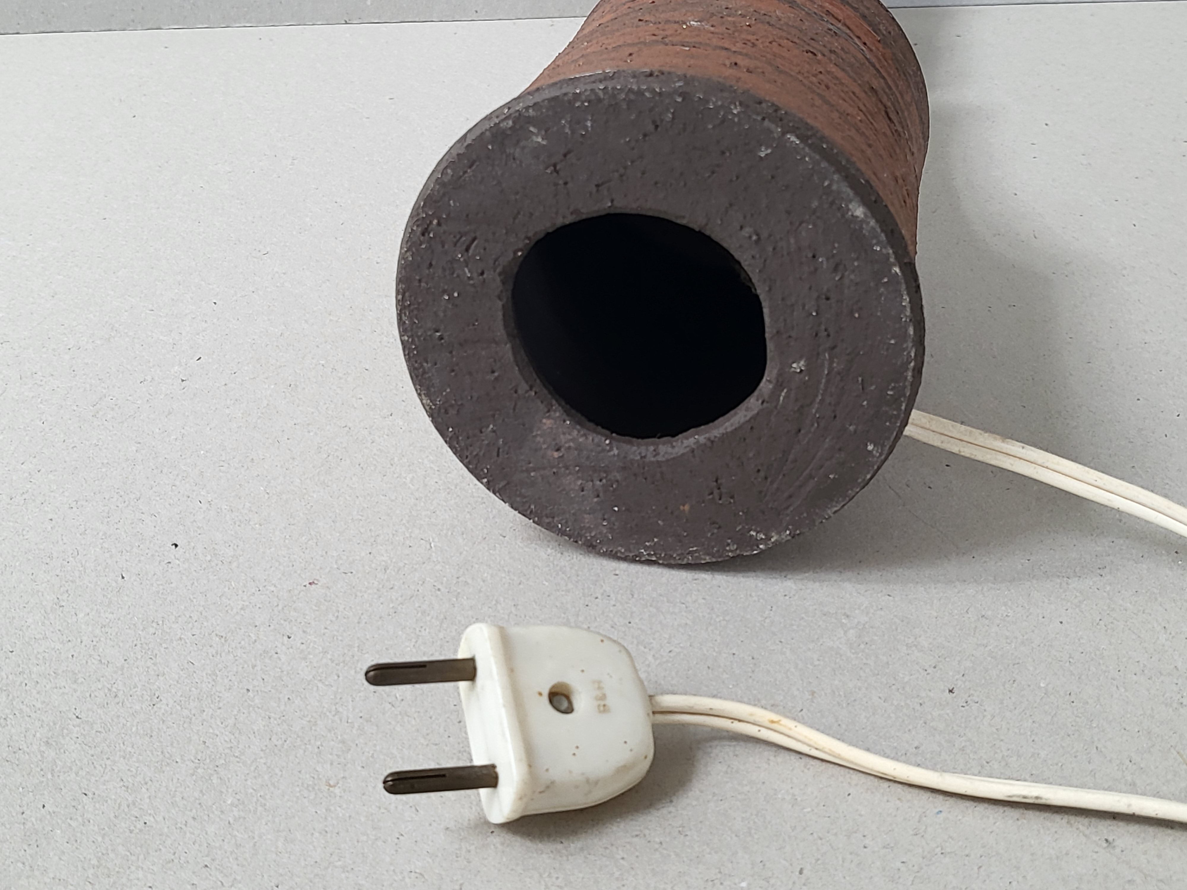 Vintage danish foot lamp 1960