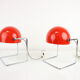 Mid-century table lamps designed by Josef Hurka for Napako, 1960's