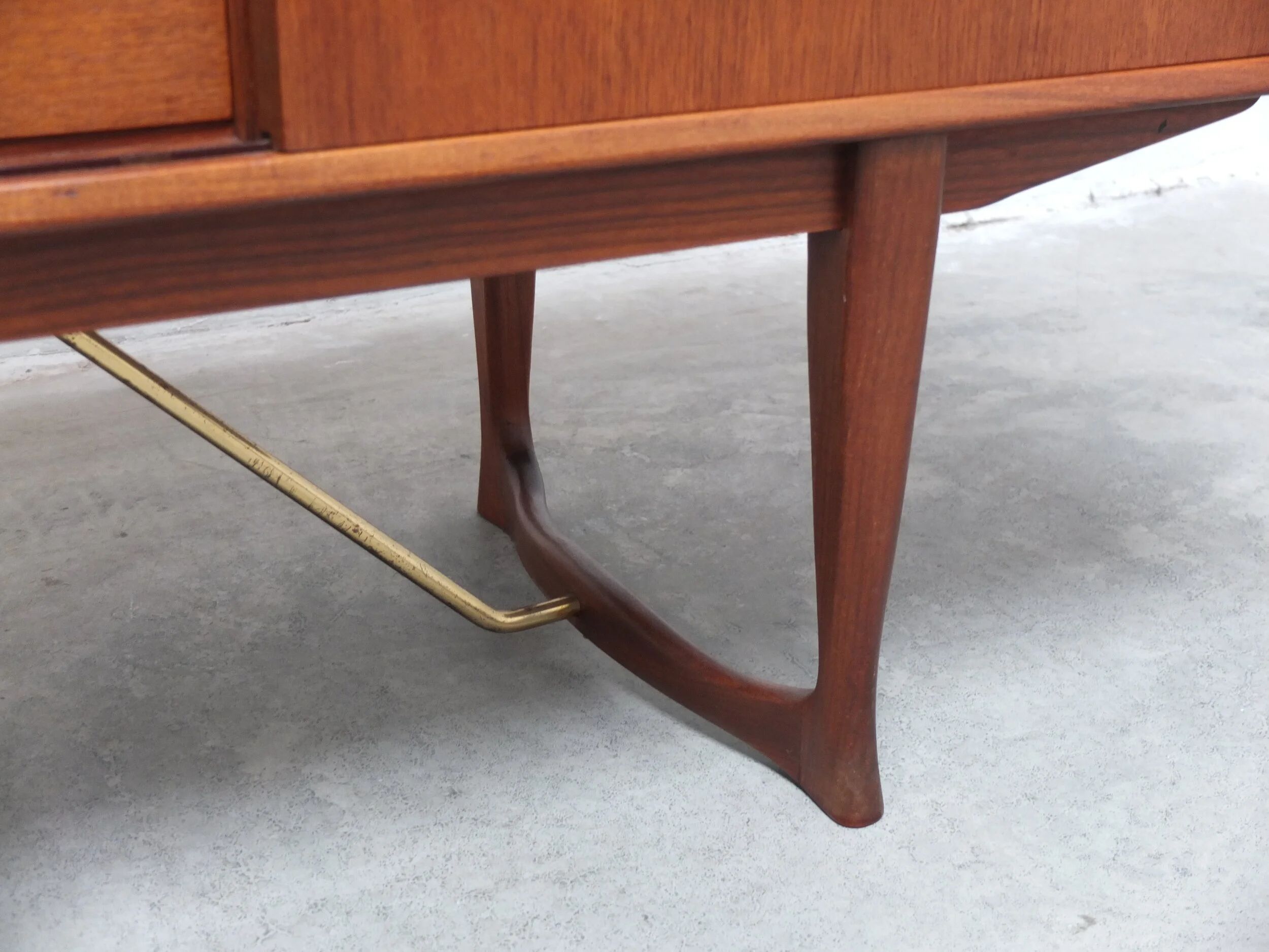Decorative sideboard by Louis Van Teeffelen for Wébé, 1950s