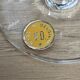 Set of 6 engraved wine glasses