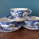 Fine porcelain tea cups from Japan